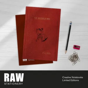 LIBRETA FIRST EDITIONS THE INVISIBLE MAN BY CUQUILAND
