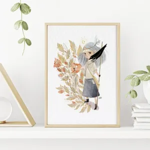 LAMINA BRUJA DEL BOSQUE A4