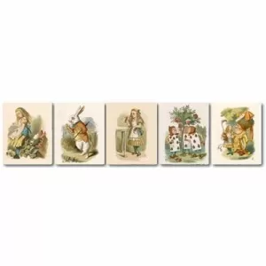 PACK 5 MINI IMANES ALICIA