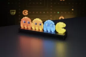 LAMPARA PAC MAN COMECOCOS Y FANTASMAS