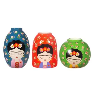 JUEGO SET TRES JARRONES FRIDA