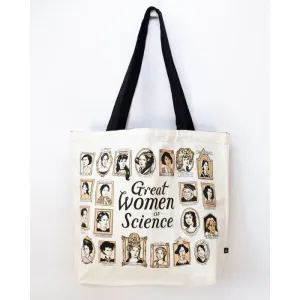 BOLSA TELA DE LA COMPRA MUJERES DE LA CIENCIA REVERSIBLE