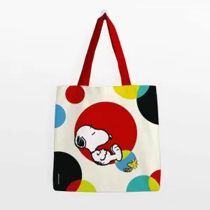 BOLSA ALGODON SNOOPY GRANDE CIRCULO