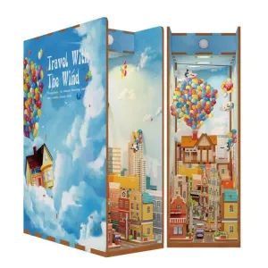 MAQUETA BOOK NOOK CON LUZ UP TRAVEL WITH THE WIND