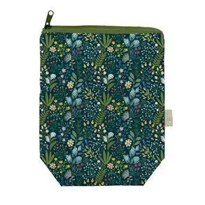 FUNDA LIBRO CON ZIP FLORES - KARTOS