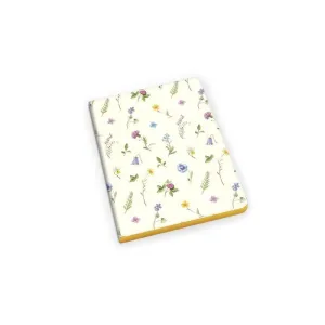 CUADERNO JARDIN A5 CON BORDE DORADO BY KARTOS