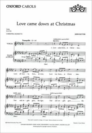 LOVE CAME DOWN AT CHRISTMAS