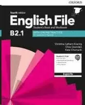 ENGLISH FILE 4TH EDITION B2.1. STUDENT'S BOOK AND WORKBOOK WITH KEY PACK