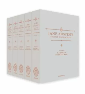 JANE AUSTEN'S FICTION MANUSCRIPTS: 5-VOLUME SET ANNOTATED EDICIÓN