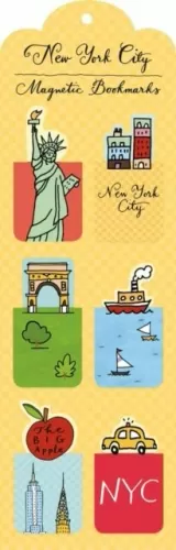 NEW YORK CITY MAGNETIC BOOKMARKS