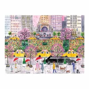GALISON MUDPUPPY MICHAEL STORRINGS SPRING ON PARK AVENUE 1000 PIECE PUZZLE