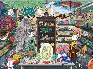WORLD OF CURIOSITIES 1000 PIECE PUZZLE