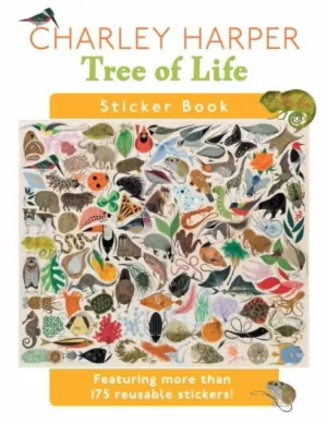 CHARLEY HARPER: TREE OF LIFE STICKER BOOK - LIBRO DE PEGATINAS