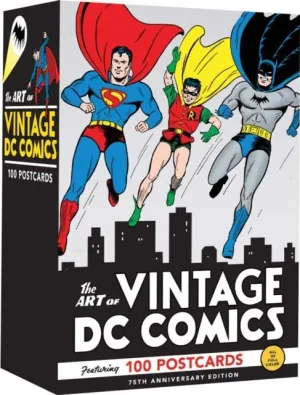 THE ART OF VINTAGE DC COMICS (100 POSTCARDS)