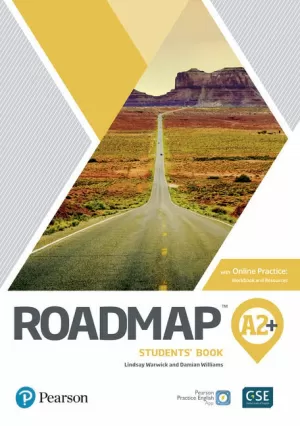 ROADMAP A2+ STUDENTS BOOK WITH ONLINE PRACTICE, DIGITAL RESOURCES & APP PACK