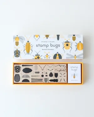 STAMP BUGS: 25 STAMPS AND 2 INK PADS