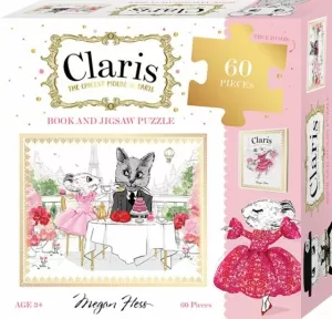 CLARIS: BOOK AND JIGSAW PUZZLE SET CLARIS: THE CHICEST MOUSE IN PARIS