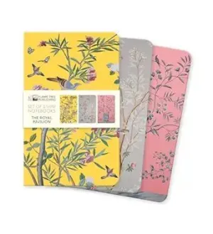 ROYAL PAVILION, BRIGHTON SET OF 3 MINI NOTEBOOKS
