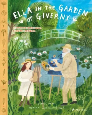 ELLA IN THE GARDEN OF GIVERNY