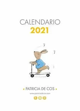 CALENDARIO ILUSTRADO 2021 PATRICIA DE COS