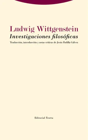 INVESTIGACIONES FILOSÓFICAS