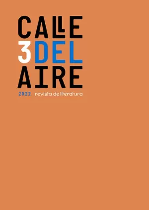 CALLE DEL AIRE. REVISTA DE LITERATURA. 3