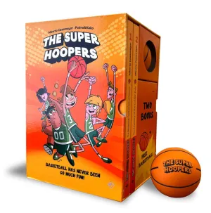 THE SUPER HOOPERS BOX SET: 2 BOOKS + BASKETBALL BALL