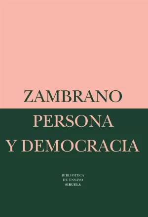 PERSONA Y DEMOCRACIA