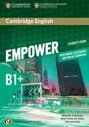 CAMBRIDGE ENGLISH EMPOWER FOR SPANISH SPEAKERS B1+ STUDENT'S BOOK WITH ONLINE AS