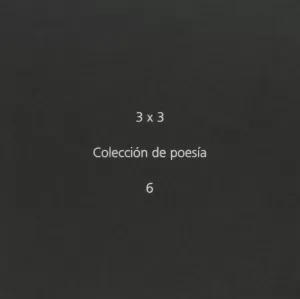 3X3 COLECCIÓN DE POESÍA