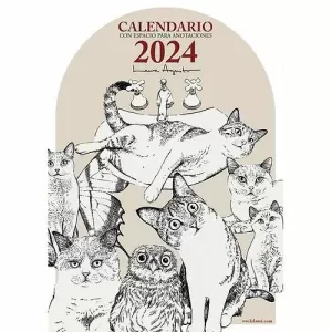CALENDARIO PARED 2024 ANOTACIONES - LAURA AGUSTÍ