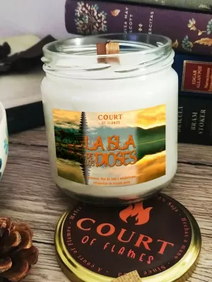 VELA ISLA DE LOS DIOSES 240 GR - COURT OF FLAMES