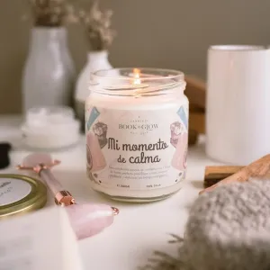 VELA MI MOMENTO DE CALMA - BOOK AND GLOW