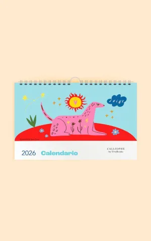 CALENDARIO DE PERROS 2026 BY CALLIOPHE UVE BOOKS