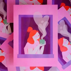 LÁMINA PRINT RESPIRO DE LUCÍA ANTRU A3