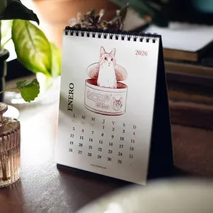 CALENDARIO DE MESA 2026 DE LAURA AGUSTÍ