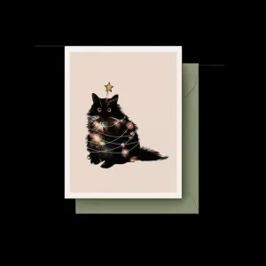 POSTALES Y TARJETAS NAVIDEÑAS JUDIT MIAU 10X15CM.