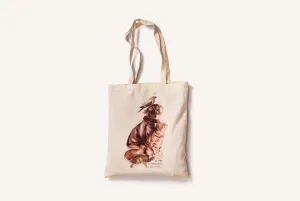 BOLSA DE TELA TOTE BAG DERECHO ANIMAL DE JUDIT MIAU