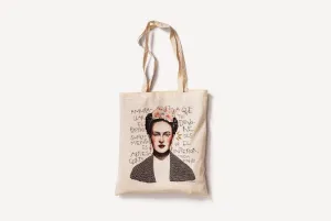 BOLSA DE TELA TOTE BAG FRIDA DE JUDIT MIAU