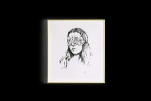 LÁMINA PRINT PATRIARCHY DE JUDIT MIAU A5