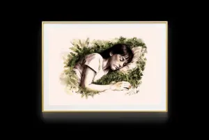 LAMINA PRINT CAMA DE JUDIT MIAU A5