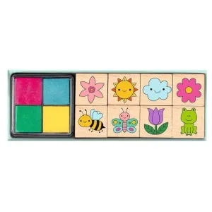 SELLO TAMPÓN FLORES Y PRIMAVERA MOSES