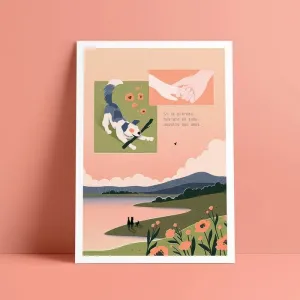 PRINT LÁMINA COSAS QUE AMAS DE LUCÍA ANTRU A4