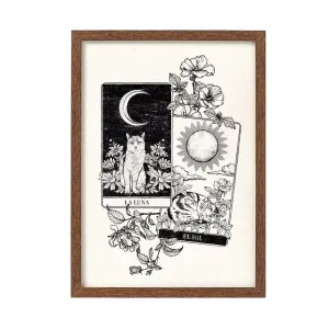 LÁMINA PRINT TAROT (AND CATS) DE LAURA AGUSTI A4