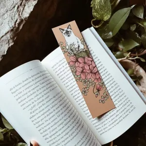 PUNTO DE LECTURA CAT AND FLOWERS DE LAURA AGUSTI