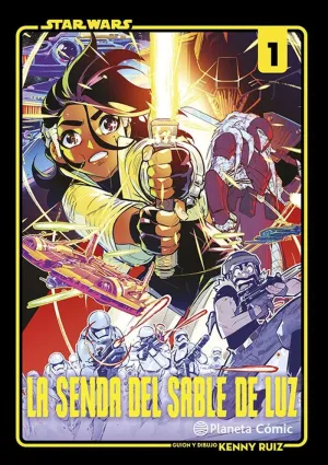 STAR WARS: LA SENDA DEL SABLE DE LUZ Nº 01 (MANGA)