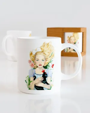 TAZA ALICIA A TRAVÉS DEL ESPEJO DE NÓRDICA