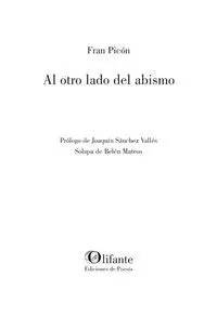 AL OTRO LADO DEL ABISMO