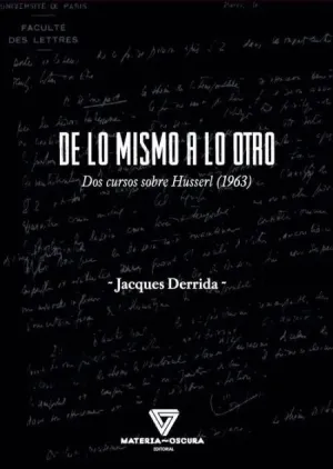 DE LO MISMO A LO OTRO