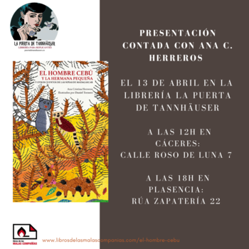 PRESENTACIÓN CONTADA DE EL HOMBRE CEBÚ Y OTROS CUENTOS DE LAS NIÑAS DE MADAGASCAR EN PLASENCIA